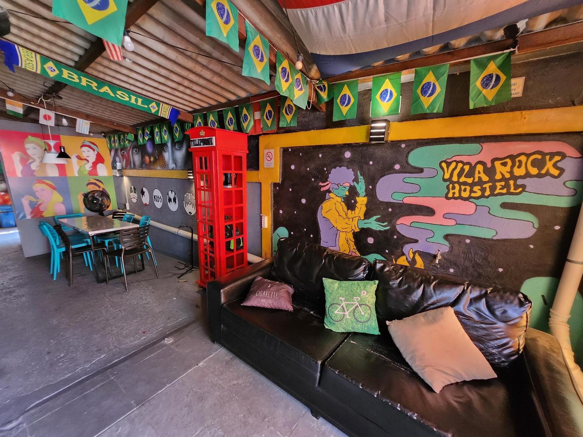 Vila Rock Hostel - Proximo Allianz Parque, Vila Madalena, Av Paulista, Hospital Das Clinicas Incor Fmusp Сан-Пауло Экстерьер фото