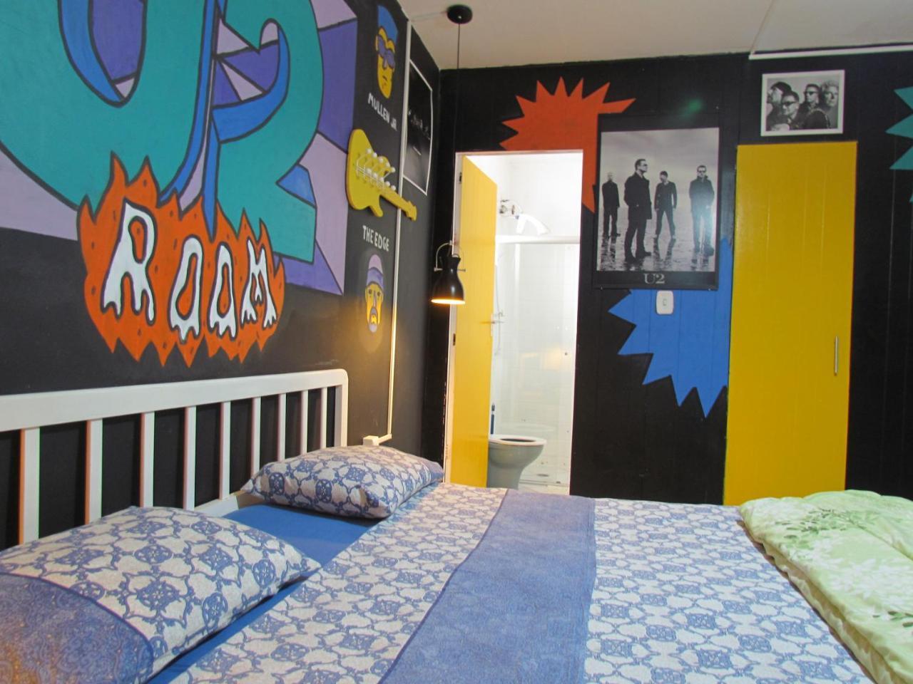 Vila Rock Hostel - Proximo Allianz Parque, Vila Madalena, Av Paulista, Hospital Das Clinicas Incor Fmusp Сан-Пауло Экстерьер фото